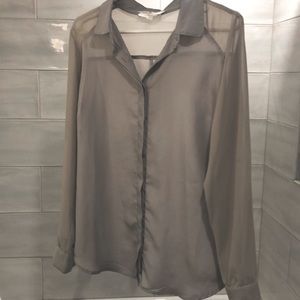 Grey blouse - Olive & Oak